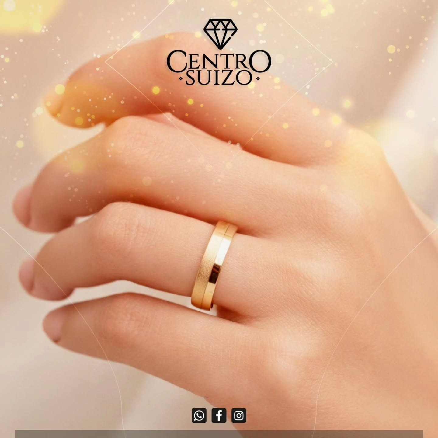 Argolla oro 18K — Centro Suizo Arica